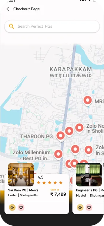 StayIN listings view